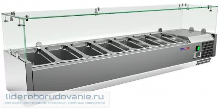 Витрина холодильная COOLEQ VRX 1500/330 Витрина холодильная COOLEQ VRX 1500/330 (миниатюра)