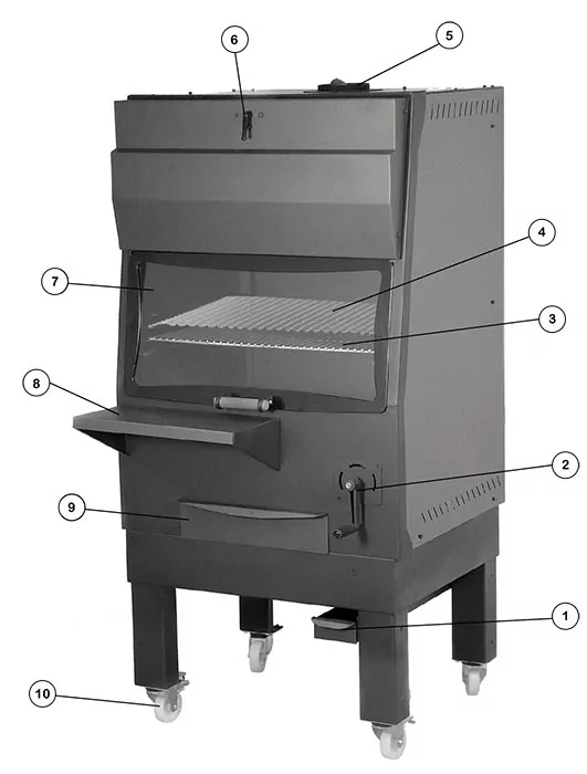 Устройство PIRA BR-130G LUX INOX