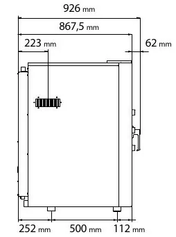 TECNOEKA EKF габаритный чертеж 2