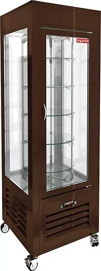 ВИТРИНА КОНДИТЕРСКАЯ HICOLD VRC 350 R BROWN