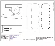 Диск формовочный DEIGHTON FORMATIC R/180 двойной наггетсы Диск формовочный DEIGHTON FORMATIC R/180 двойной наггетсы