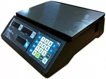 Весы торговые электронные CAS ER JR-15CB Black Body