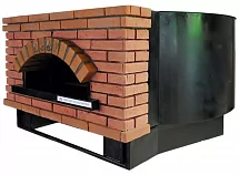 Печь для пиццы CEKY на дровах ROTONDO F14RW кирпич