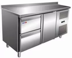 Стол с охлаждаемым шкафом COOLEQ GN2220TN БОРТИК 2 ящика+1 дверь 
