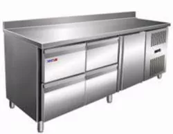 Стол с охлаждаемым шкафом COOLEQ GN3240TN БОРТИК 4 ящика+1 дверь 