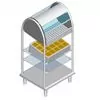 ZLTQ08BTC Electrolux Прилавок для подносов и приборов